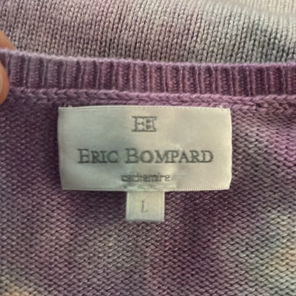 Eric Bompard Tie Dye Cashmere cardigan - Picture 5 of 5